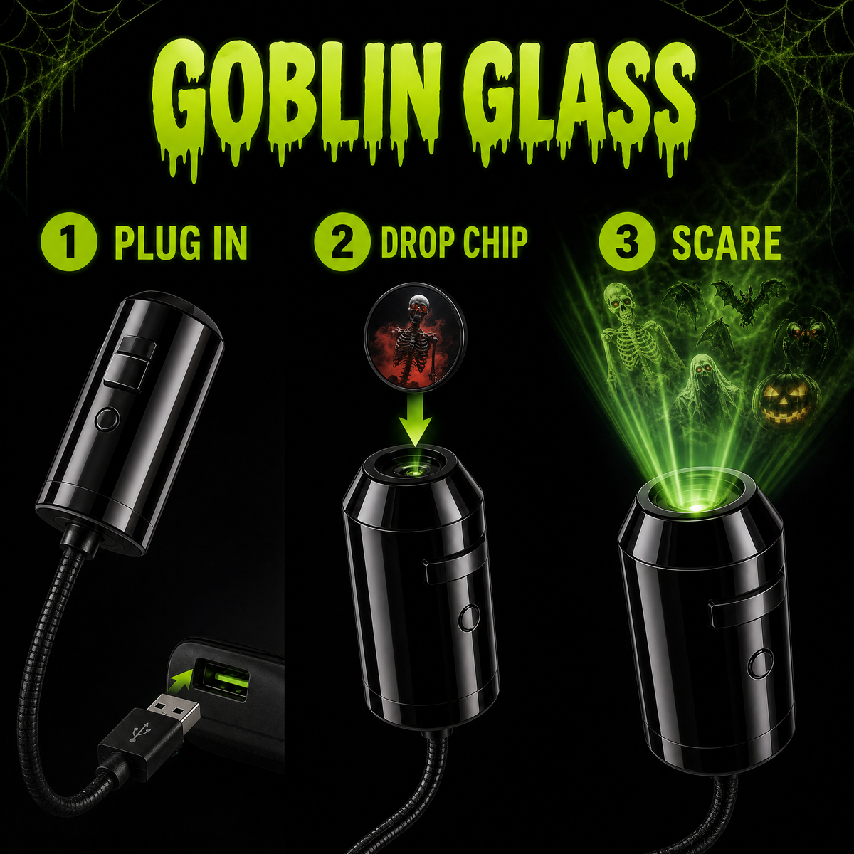 GOBLINGLASS- USB PROJECTOR